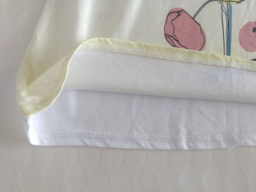 Zara Remera Sin Mangas Bolados Niña Talle 7 Años Importada