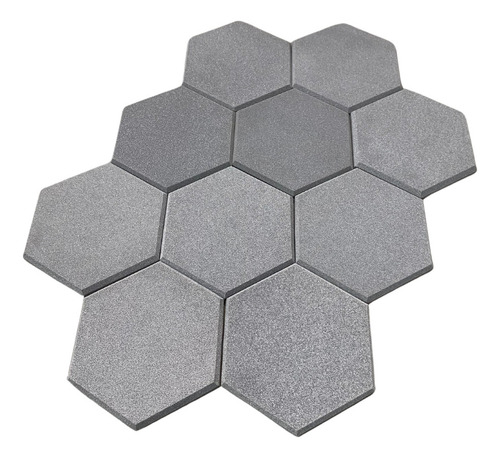 Espuma Acústica Hexagonal 30cmx2cm Kit C/60 Placas - Cores