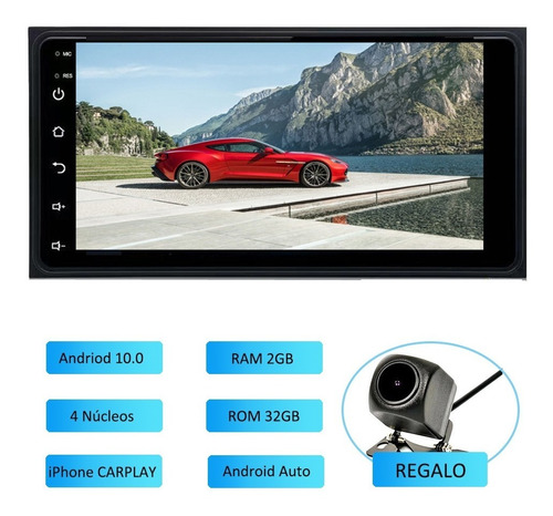 Estéreo Para Nissan March Android Bluetooth Carplay Gps Wifi