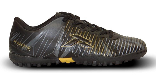 Guayos Runic Dalet Turf Para Hombre-negro/dorado