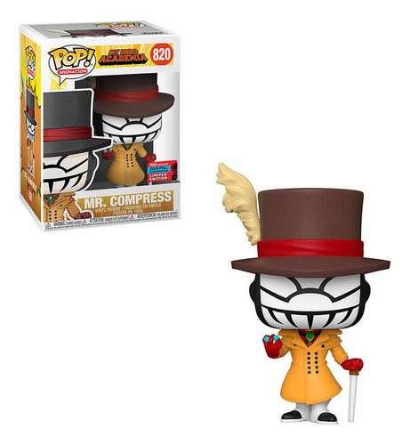 Funko Pop De Mr Compress My Hero Academia 820 Exclusivo