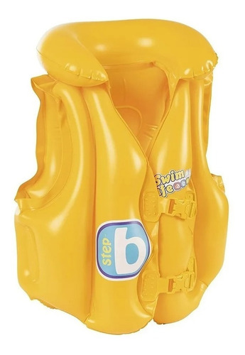 Imagen 2 de 8 de Chaleco Inflable Salvavidas Para Pileta 32034 Bestway Edu