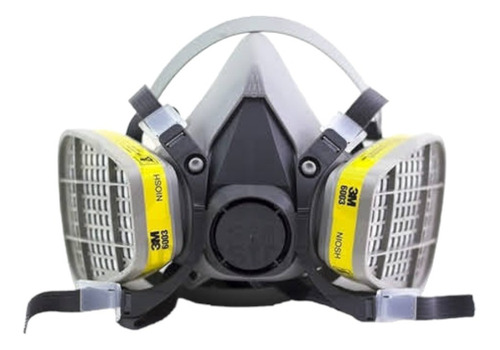2 Kit Respirador 3m 6200 Con Filtros Cartucho 6003
