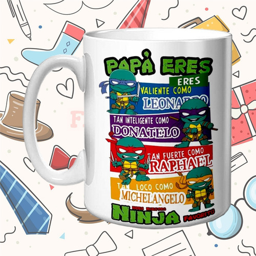 Imagen 5 de 10 de Taza Día Del Padre! Mi Papá Es Como... Varios Diseños