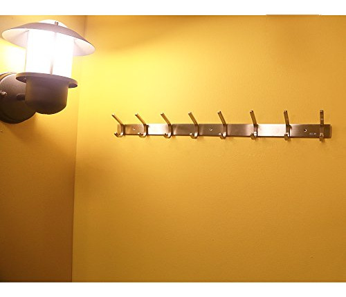 Webi 2 Packs, Perchero De Pared De Acero Inoxidable 304 Resi