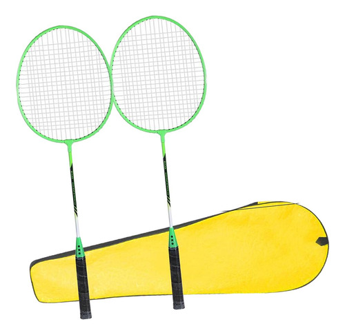 Set De 2 Raquetas De Bádminton Para Jugar A Tenis, Color Ver