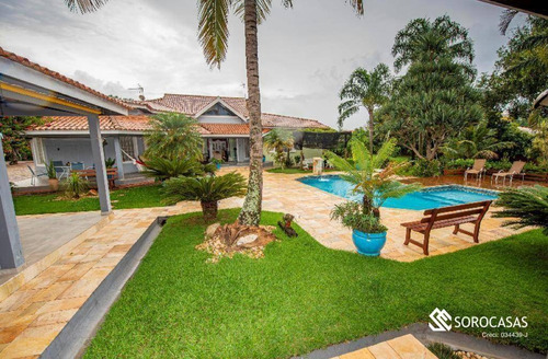 Imagem 1 de 1 de Chácara Com 3 Dormitórios À Venda, 3738 M² Por R$ 3.200.000,00 - Condomínio Aldeia Da Serrinha - Sorocaba/sp - Ch0036