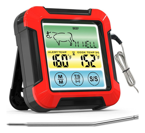 Termometro Digital De Lectura Instantanea Para Carne Con ...