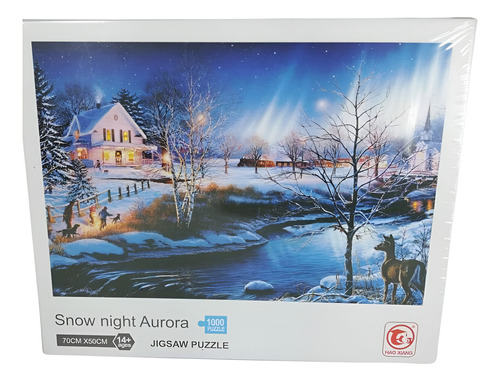 Rompecabezas: Invierno De Noche (1000 Piezas) Hao Xiang
