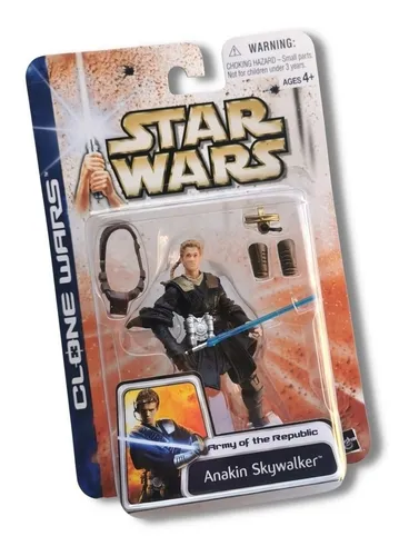 Anakin Skywalker 3.75'' Star Wars Clone Wars 2003