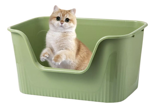 Caja Areneros Baño Sanitario Para Gatos Grande Con Pala Xl