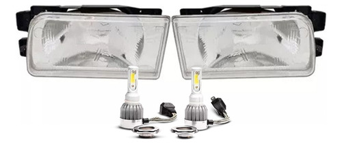 Juego Optica Vw Gol Senda 1993 1994 1995 C/retén + Cree Led