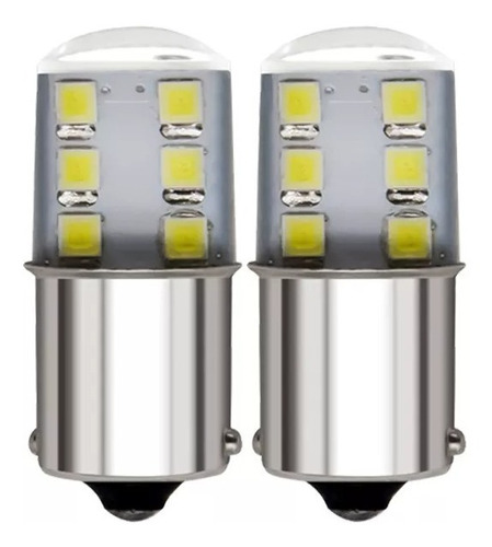 Ampolleta Led P21w 1156 - Color Blanco - 2 Unidades 