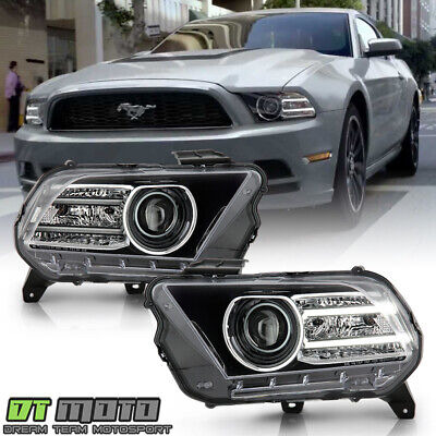 2013-2014 Ford Mustang [hid/xenon Model] Oe Style Led Dr Yyk