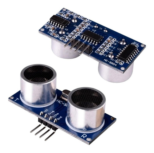 Sensor De Distância Ultrassônico Hc-sr04 Arduino Kit 10 Pçs