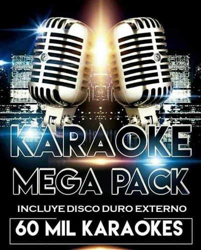 Karaokes Mega Pack, Con Disco Duro Externo!!