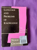 Comprar Book C - Language And Problems Of Knowledge - Noam Chomski