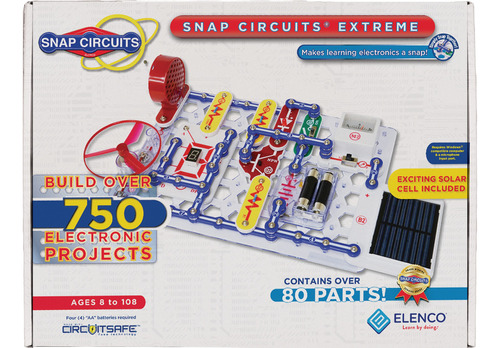 Circuitos Rapidos Kit De Exploracion Electronica Sc-750 Extr