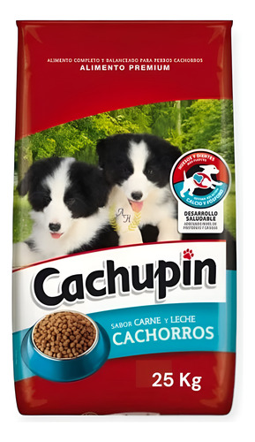 Cachupin Cachorro Sabor Carne 25 Kg Envio A Regiones