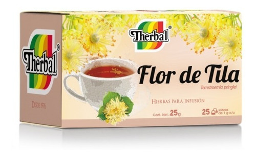 Therbal Te Flor De Tila 25 Saquitos