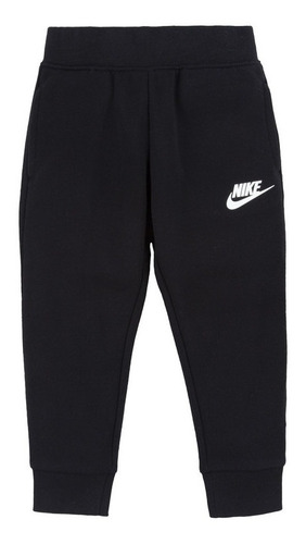 Pantalon Puño Nike Kids Nkg Club Fleece Jogger Negro Niña