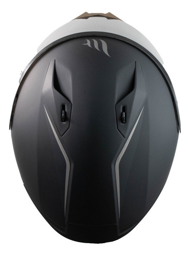 Casco Mt Helmets Ff10b Stinger Negro Mate Para Moto