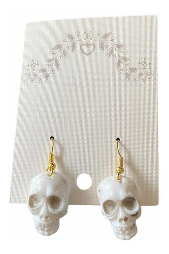 Aros Calavera 3 Pares