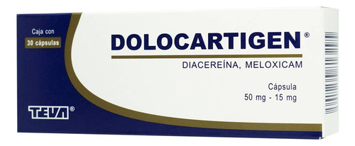 Dolocartigen Cápsula 50 Mg/15 Mg, 30 Cápsulas