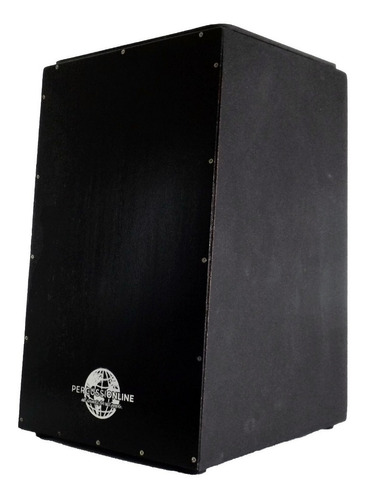 Cajon Acústico Percussionline Liso Preto Percussão Promoção!