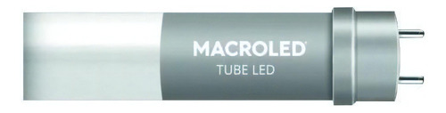 Foco led Macroled TNL-T8120 Tubo de luz color blanco frío 18W 110V/240V 6500K 1650lm por 25 unidades