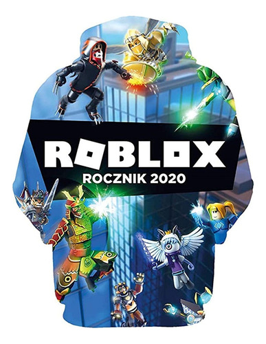 M Niños Roblox Sudadera Con Capucha Impresión 3d Dibujos