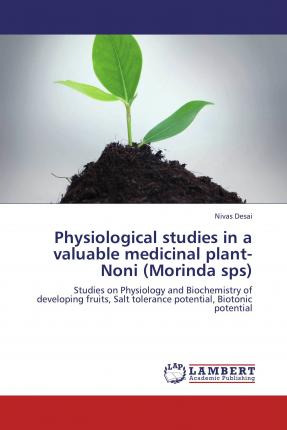 Libro Physiological Studies In A Valuable Medicinal Plant...