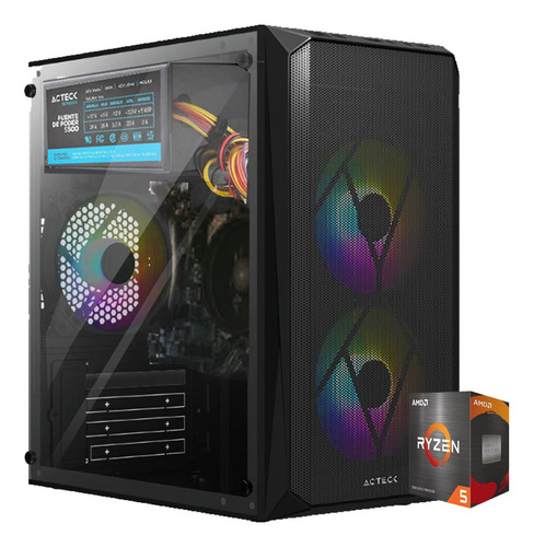 Cpu Computadora Armada Ryzen 5 16gbram 960gb Ssd Gab Rgb Luz