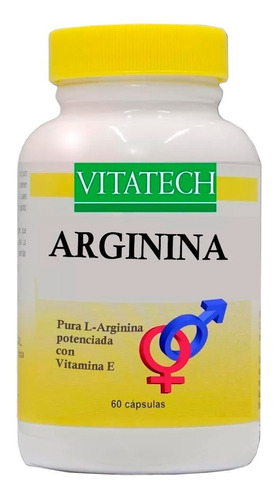 Arginina Vitatech Oxido Nítrico Mejora Actividad Y Energia