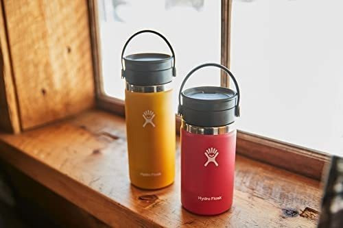 Botella De Boca Ancha Hydro Flask Con Tapa Flex Sip - Botell