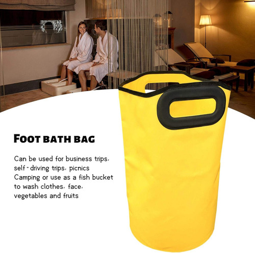 Baño Plegable, Cubeta Agua Plegable 20 L, Recipiente Agua
