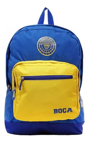 Mochila Grande Boca Juniors Oficial Futbol Escolar Urbana