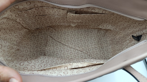 Bolsa Tote Guess Tote Quilted Color Rosa Claro