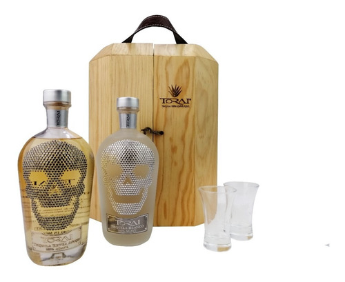Tequila Torai Duo Pack Blanco Y Extra Añejo Botellas 700 Ml