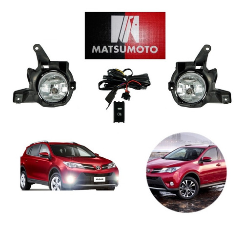 Kit Neblineros Toyota Rav4 2013 2014 2015  Matsumoto Oferta!