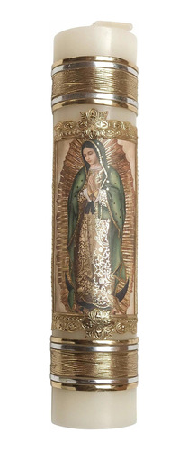 Vela Virgen De Guadalupe Vela De Oración Hecha A Mano ...