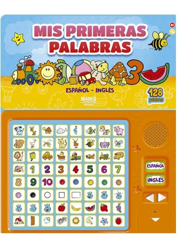 Libro Tablet Mis Primeras Palabras Español Ingles Aprende
