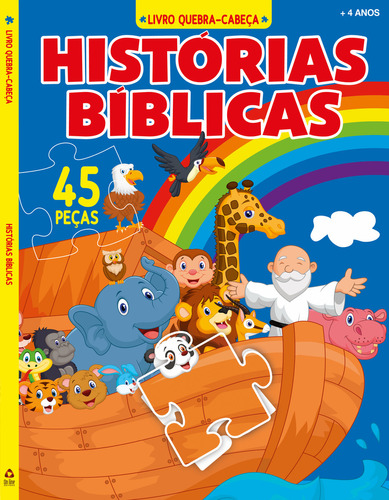 Histórias Bíblicas - Livro Quebra-cabeça, Editora On Line 