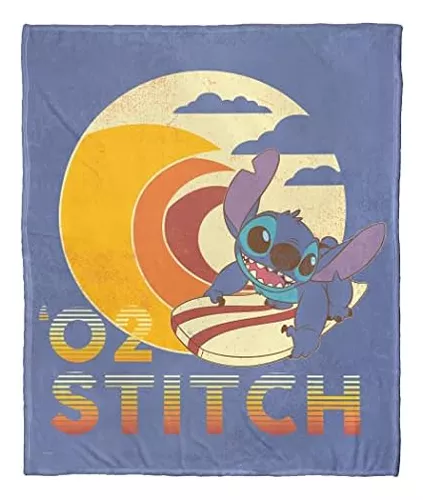 Manta De Tacto De Seda Lilo & Stitch De Northwest Disney, 50