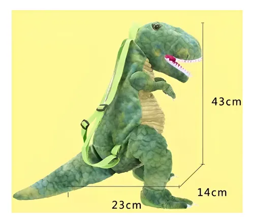 Mochila Dinosaurio Peluche Plush Niños