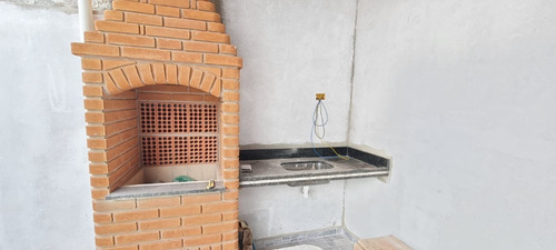 Imagem 2 de 13 de Casa Nova No Balneário Gaivotas Em Itanhaém, Com Área Gourmet Com Churrasqueira, Piscina , Mezanino , Lavanderia Coberta, Ducha Externa, Cerca Elétrica, Alarme