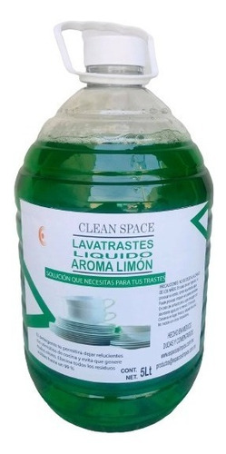 Lavatrastes Liquido Aroma Limón 5 Litros 