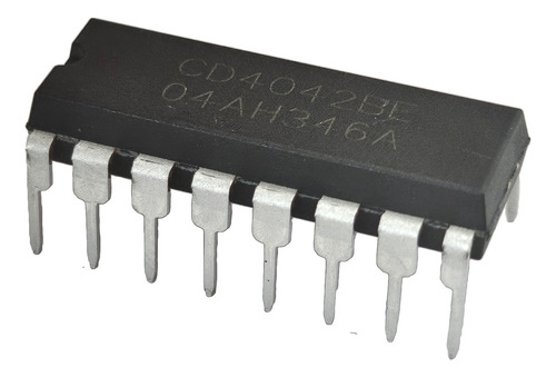 Cd4042 Quad Clocked D Latch, Cuatro Compuertas D (5 Piezas)