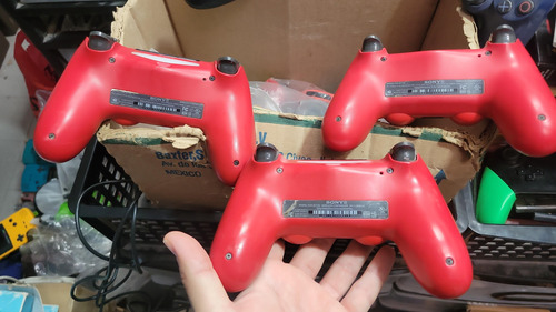 Control Dualshock Play 4 Ps4 Playstation Rojo (Usado)