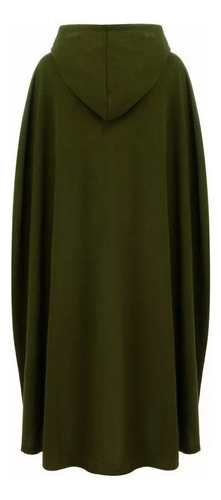 Abrigo De Mujer Capa Poncho Abrigo Trench Frente Abierto W